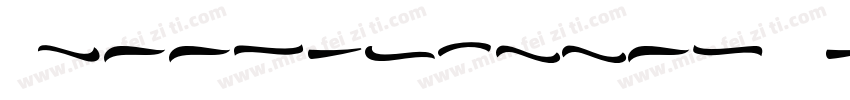 Speedwritten Swash字体转换